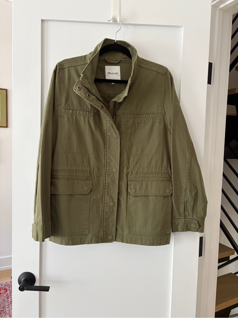 Madewell Olive Green Field Jacket Size L